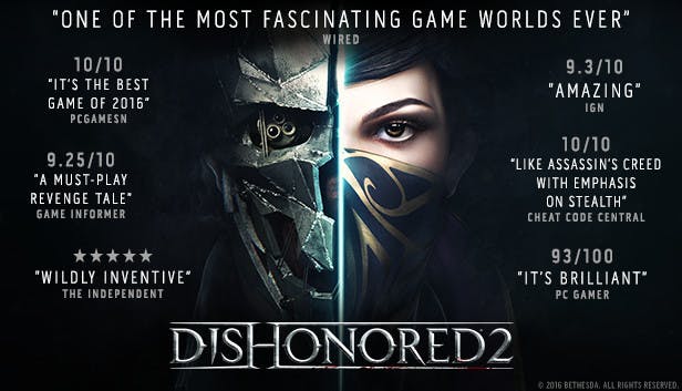 在Humble Store 购买Dishonored® 2