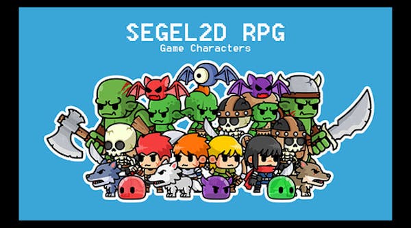 Segel 2D RPG 遊戲資源圖像
