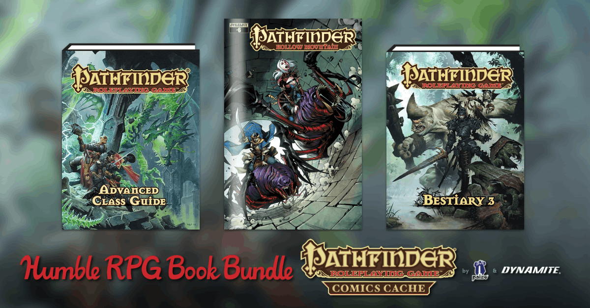 Humble RPG Book Bundle: Pathfinder Comics Cache by Paizo & Dynamite