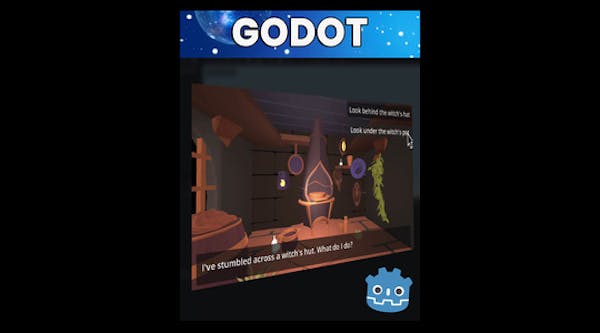 迷失森林 - Godot 4.6 3D 視覺小說遊戲範本