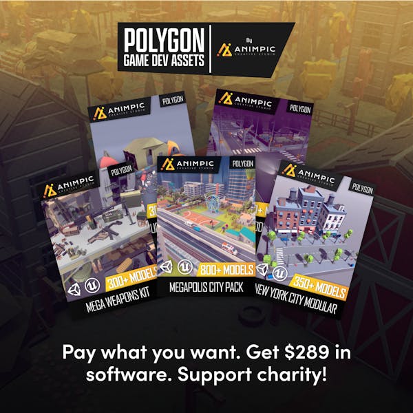 Humble Software Bundle: Polygon Game Dev Assets by Animpic