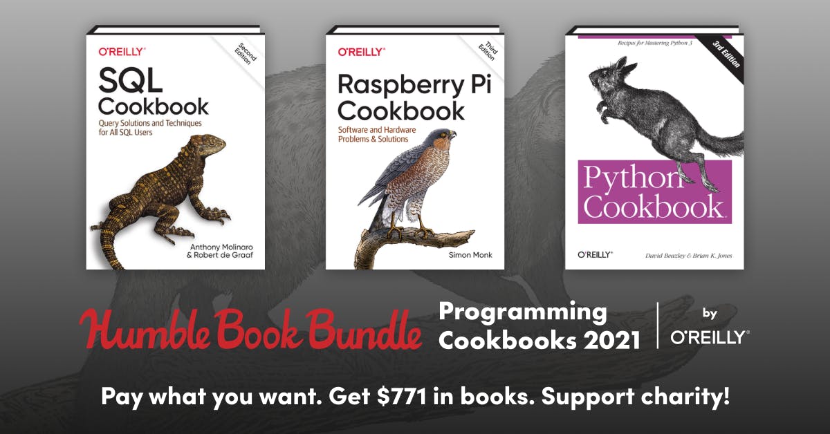 Humble Book Bundle: Programming Cookbooks 2021 by O'Reilly