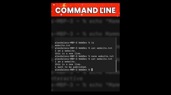 命令列基礎:提升現代軟體開發者的生產力