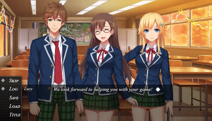 Visual Novel Maker + Live 2D