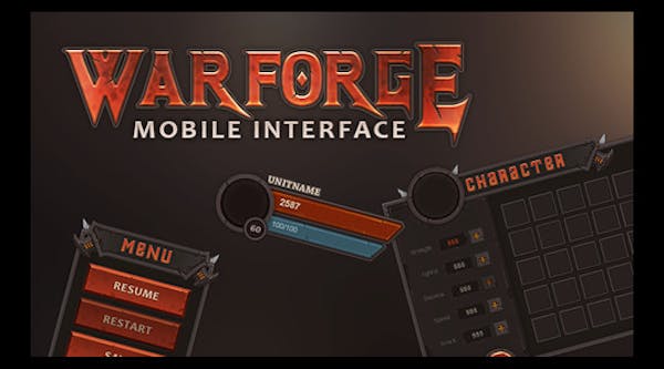 鑄戰士手機 UI