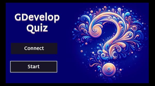 GDevelop 問答遊戲