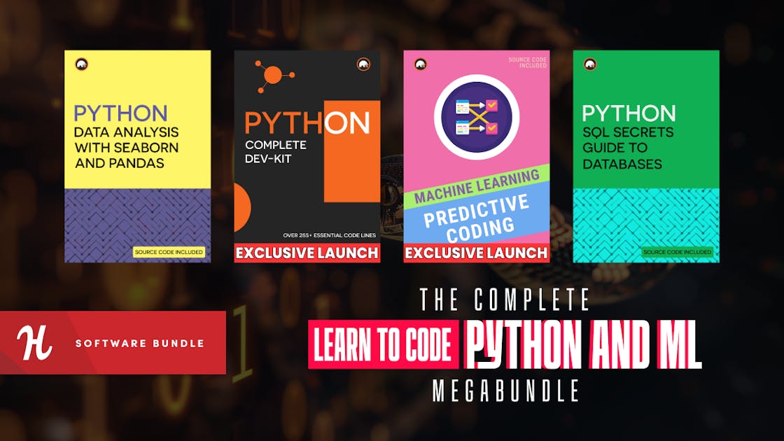 The Complete Learn to Code Python and ML Megabundle