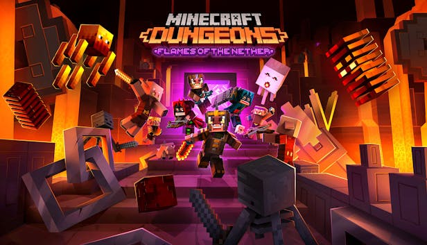 Minecraft Dungeons Flames Of The Nether Im Humble Store Kaufen