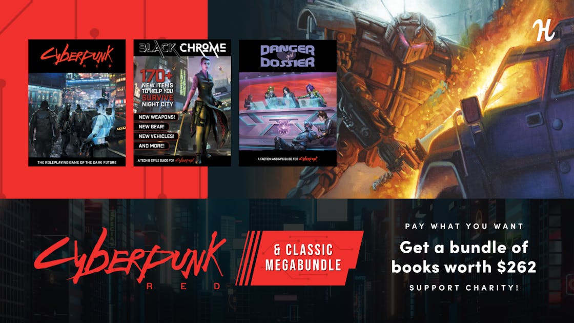 Humble RPG Bundle: Cyberpunk RED 2024 by R. Talsorian Games (pay