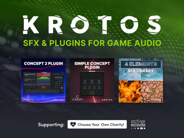 Humble Software Bundle: KROTOS SFX & PLUGINS FOR GAME AUDIO