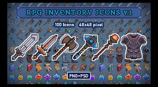 RPG 道具欄圖示 V1