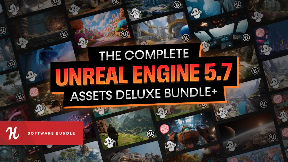 The Complete Unreal Engine 5.7 + Assets Deluxe Bundle+