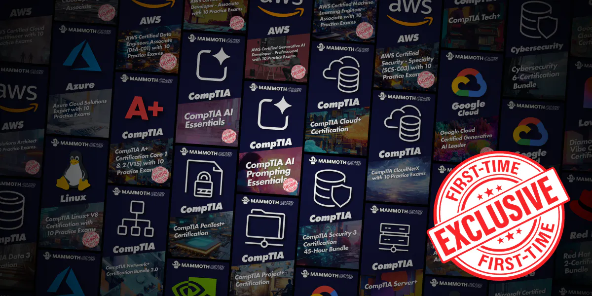 The 2026 AWS, CompTIA, Azure, Google Cloud, Cybersecurity, and AI Certification Bundle