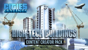 Cities: Skylines - Content Creator Pack: High-Tech Buildings DLC