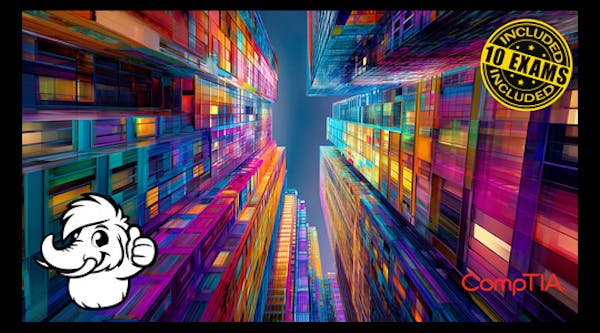 專家級 CompTIA SecurityX 17 小時認證課程,搭配 10 次模擬測驗