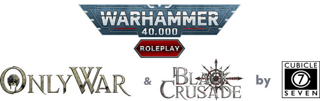 Humble RPG Book Bundle: Warhammer 40K: Black Crusade & Only War by Cubicle 7