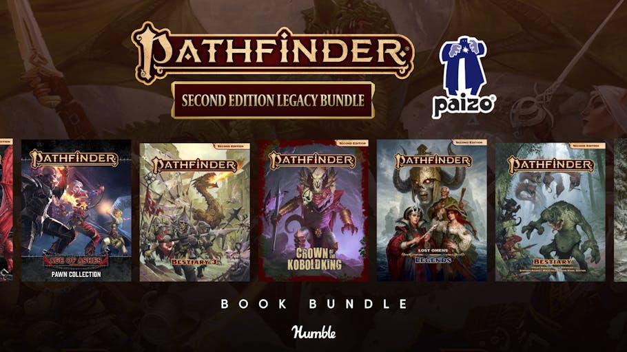 Pathfinder 2e Beginners Humble Bundle raises $335,124.60 to charity