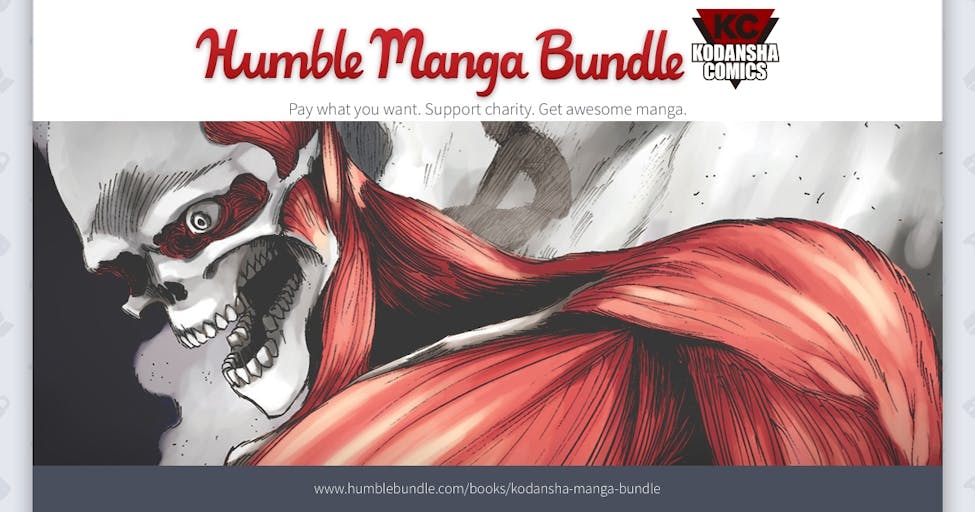 Humble Manga Bundle Kodansha Comics