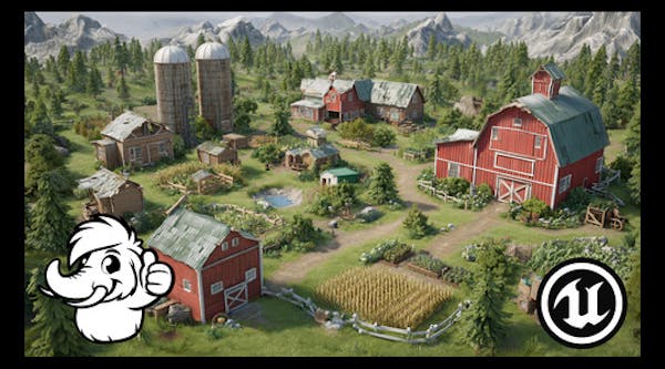 高級農場遊戲 3D 模型合集