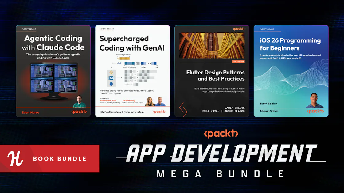 Humble Tech Book Bundle: App Development Mega Bundle by Packt