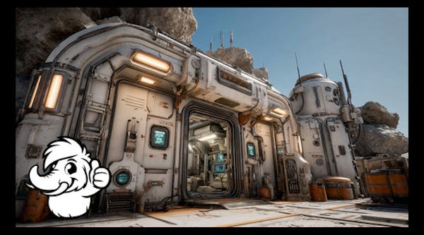 太空時代科幻 3D 資源庫