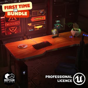 科幻工程師房間環境 (Unreal Engine)