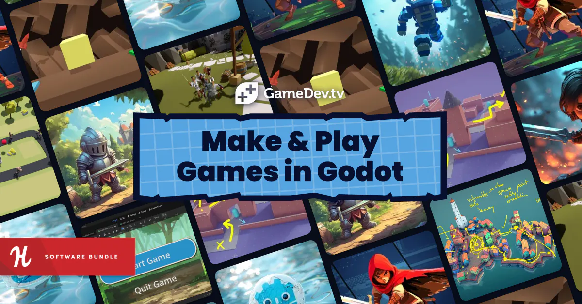 Spiele in Godot erstellen und spielen