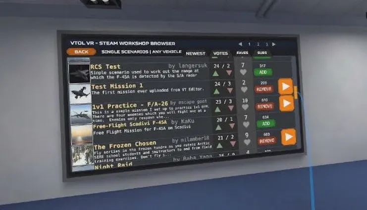 Compra VTOL VR en la tienda Humble