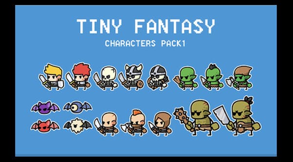 小型幻想遊戲角色捆綁包 1