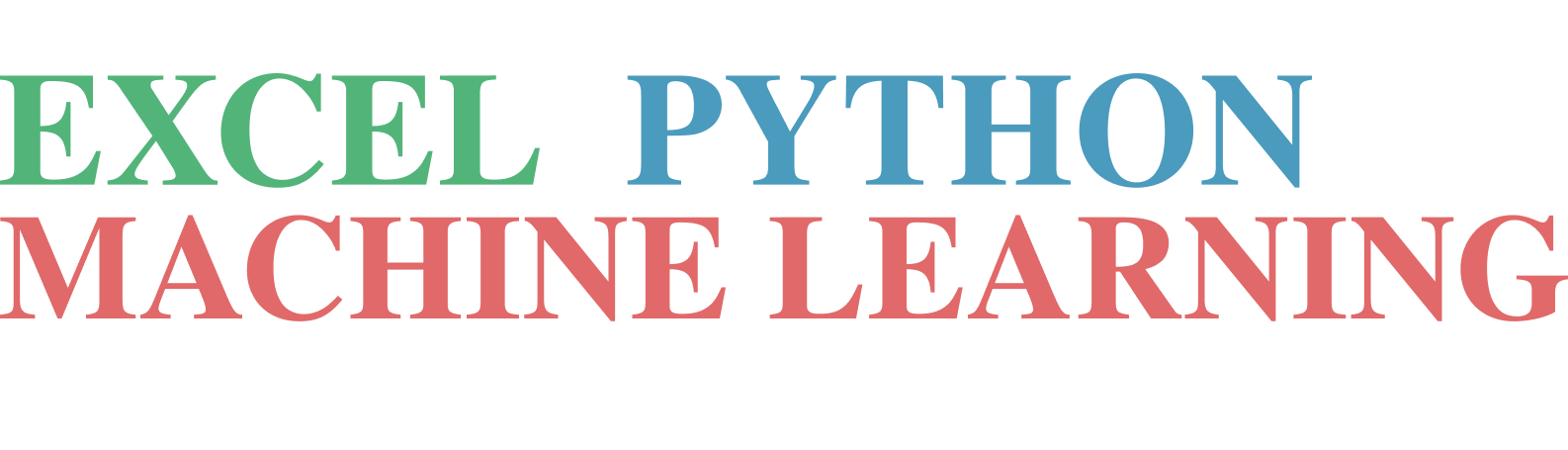 The Complete Excel, Python and Machine Learning Mega Bundle