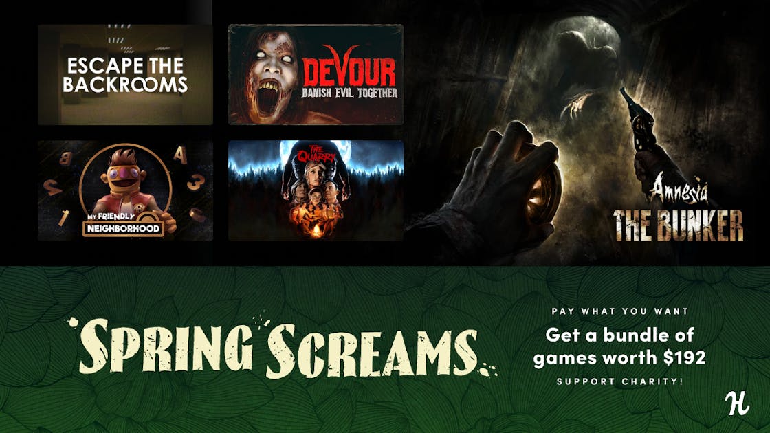 Spring Screams Humble bundle, 8 horror games for $22.93